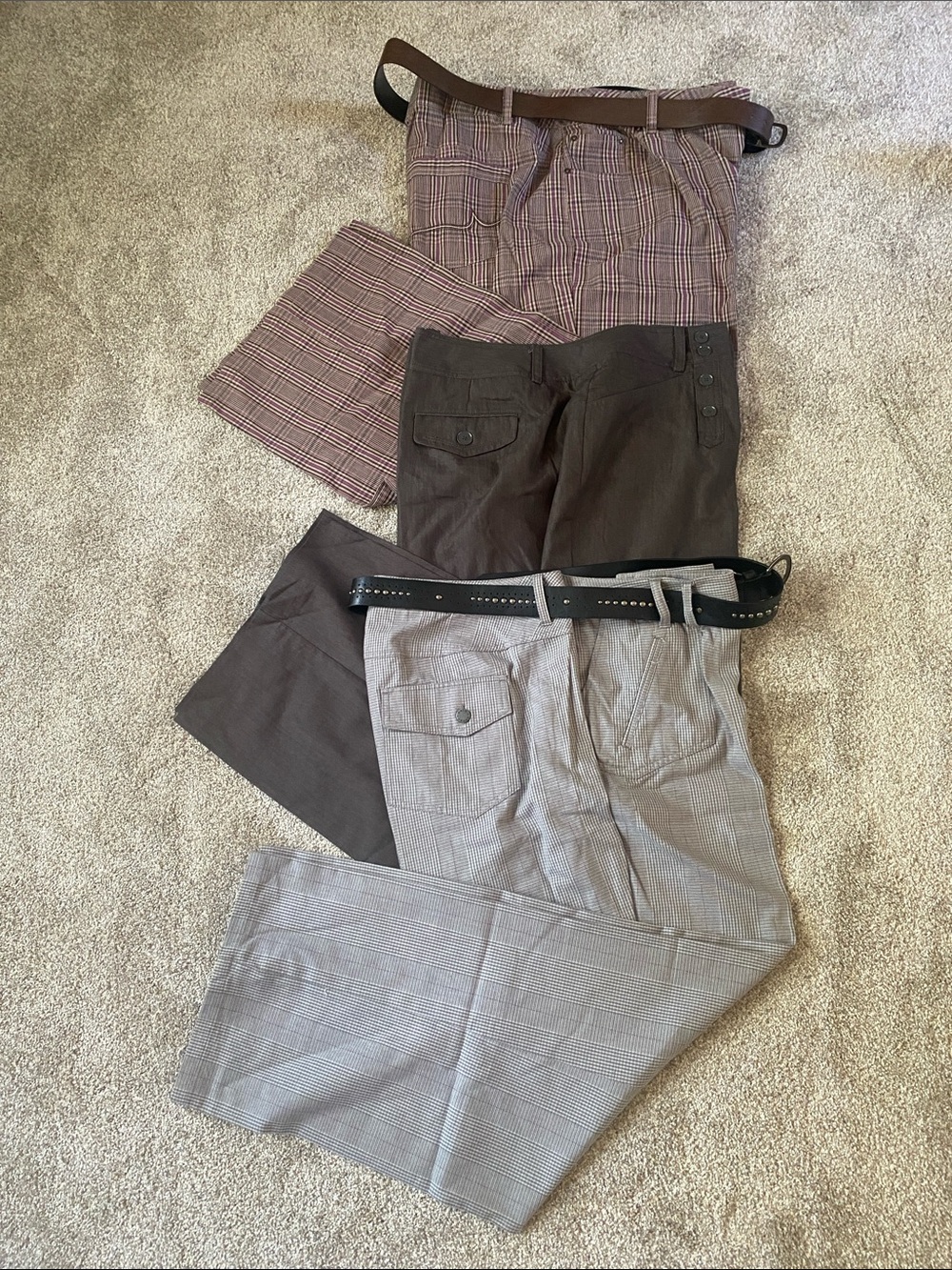 Lot of 3 Women’s Plus size 26W Cato wide leg business casual trousers office